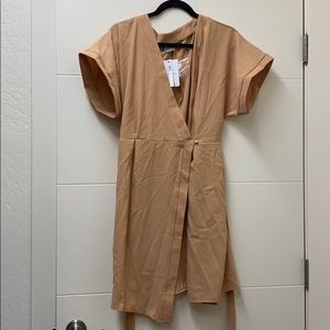 Carmel ASOS wrap dress